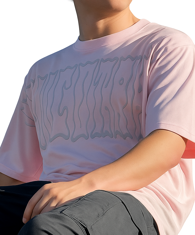 Distortion Print Tee