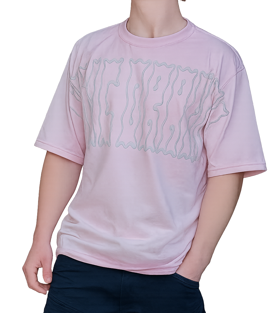 Distortion Print Tee