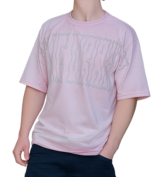 Distortion Print Tee